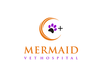 Mermaid Vet Hospital logo design by clayjensen