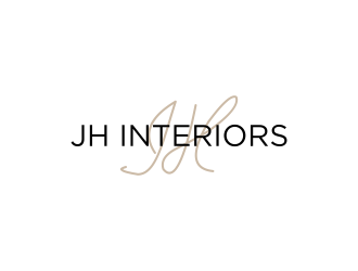 JH Interiors logo design by luckyprasetyo