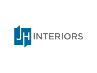 JH Interiors logo design by rief