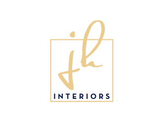 JH Interiors logo design by christabel