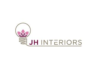 JH Interiors logo design by Andri