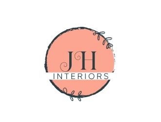 JH Interiors logo design by tec343