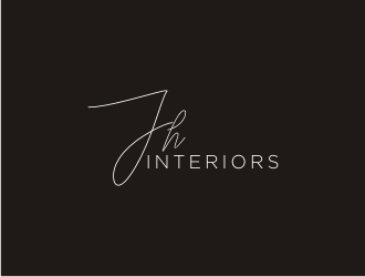 JH Interiors logo design by bricton