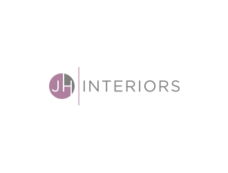 JH Interiors logo design by bricton