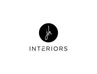 JH Interiors logo design by haidar