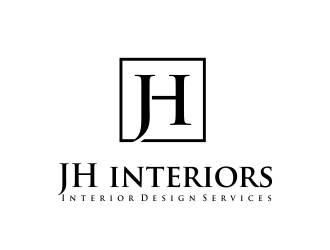 JH Interiors logo design by AisRafa