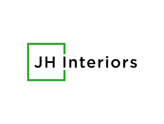 JH Interiors logo design by BlessedArt