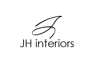 JH Interiors logo design by tukangngaret