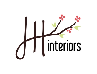 JH Interiors logo design by cikiyunn