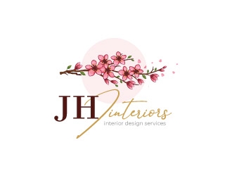 JH Interiors logo design by zinnia