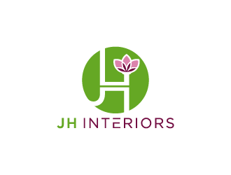 JH Interiors logo design by Andri