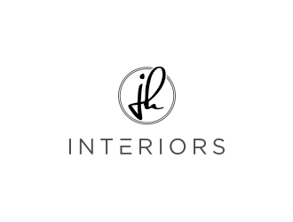 JH Interiors logo design by asyqh