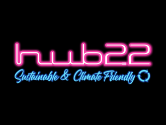 hub22 logo design by Cekot_Art