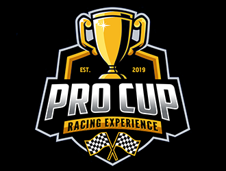 PRO CUP Racing Experience logo design by Optimus