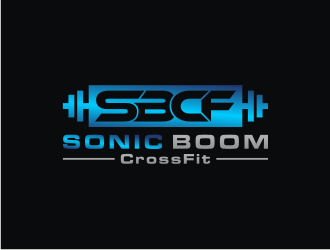 Sonic Boom CrossFit logo design by bricton
