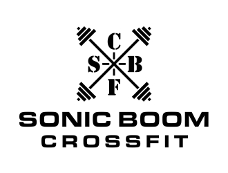 Sonic Boom CrossFit logo design by dibyo