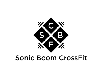 Sonic Boom CrossFit logo design by Sheilla
