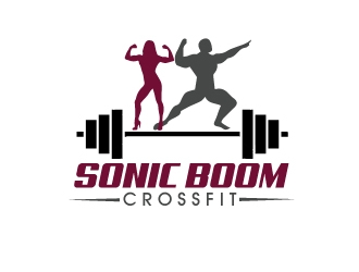 Sonic Boom CrossFit logo design by AamirKhan