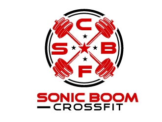 Sonic Boom CrossFit logo design by NikoLai