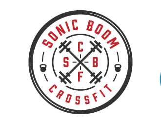 Sonic Boom CrossFit logo design by akilis13