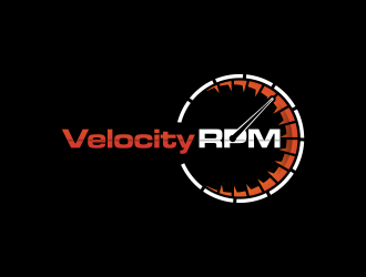 Velocity RPM logo design by BlessedArt