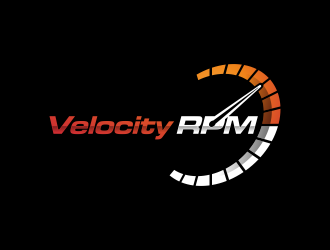 Velocity RPM logo design by BlessedArt