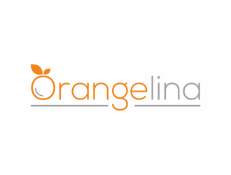 Orangelina logo design by checx