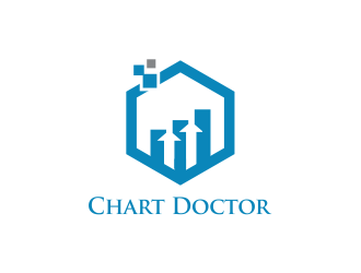 (The) Chart Doctor logo design by Girly
