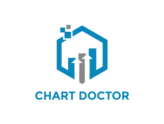 (The) Chart Doctor logo design by Girly