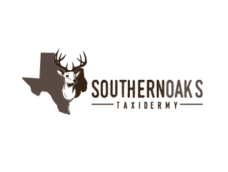 Southern Oaks Taxidermy  logo design by shravya