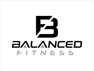 Balanced Fitness logo design by Shabbir