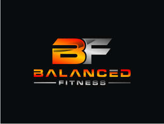 Balanced Fitness logo design by bricton