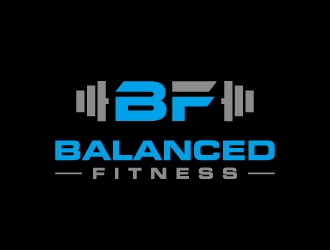 Balanced Fitness logo design by labo