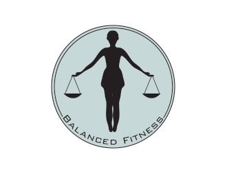 Balanced Fitness logo design by not2shabby