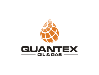QUANTEX OIL & GAS logo design by RatuCempaka