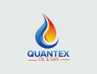 QUANTEX OIL & GAS logo design by czars