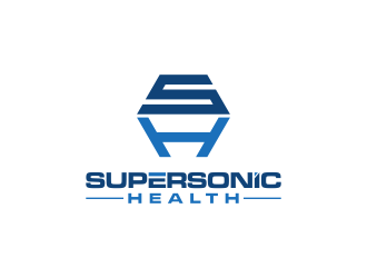 SUPERSONIC HEALTH logo design by RIANW