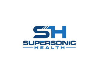 SUPERSONIC HEALTH logo design by RIANW