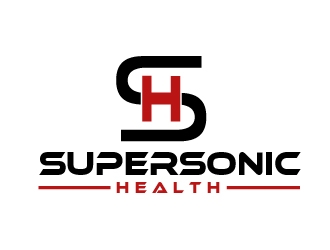 SUPERSONIC HEALTH logo design by shravya