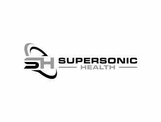 SUPERSONIC HEALTH logo design by checx