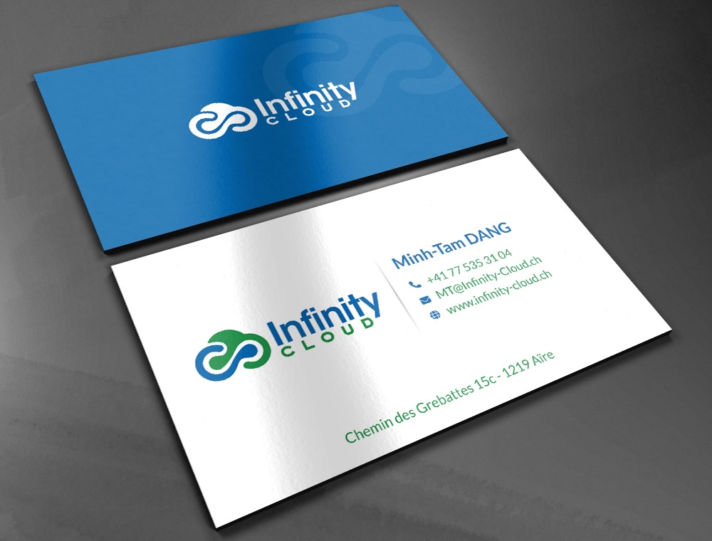 Infinity Cloud logo design by fritsB