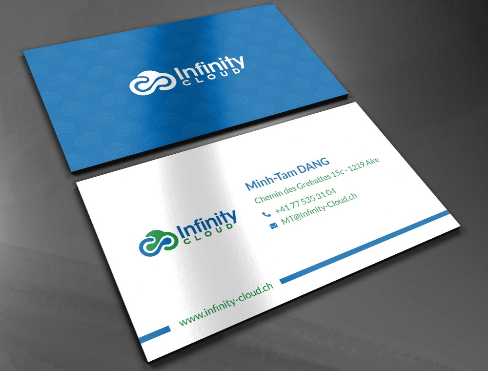 Infinity Cloud logo design by fritsB