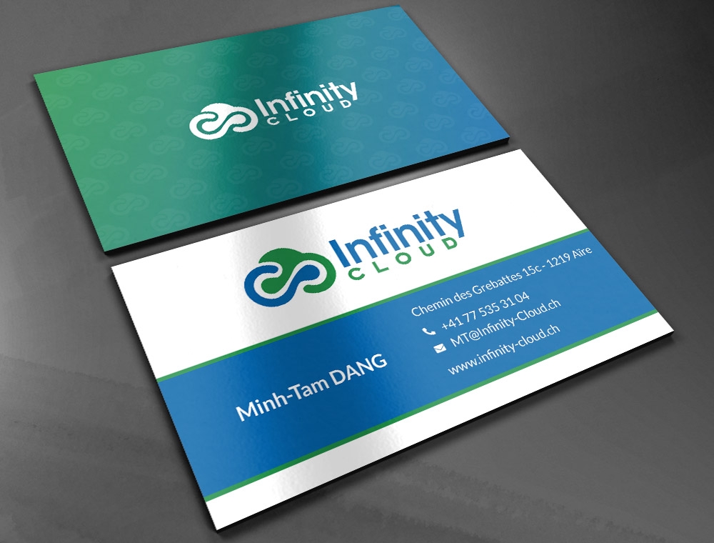 Infinity Cloud logo design by fritsB