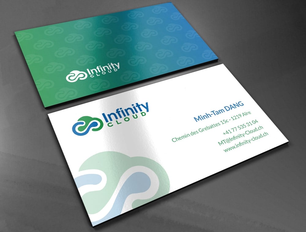 Infinity Cloud logo design by fritsB