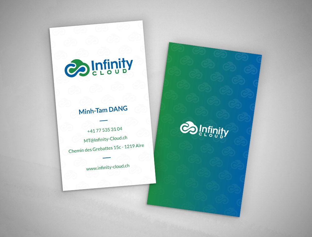 Infinity Cloud logo design by fritsB