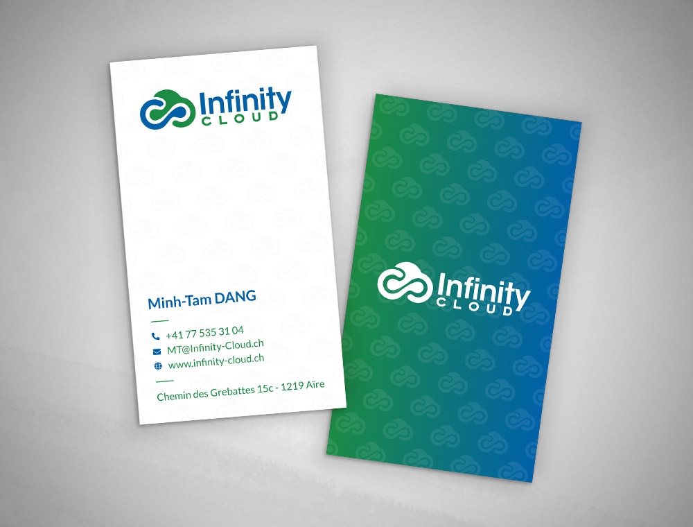 Infinity Cloud logo design by fritsB