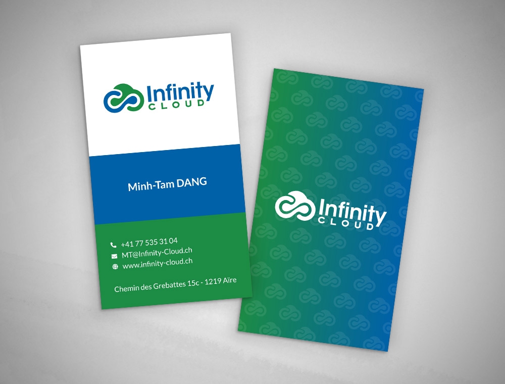 Infinity Cloud logo design by fritsB