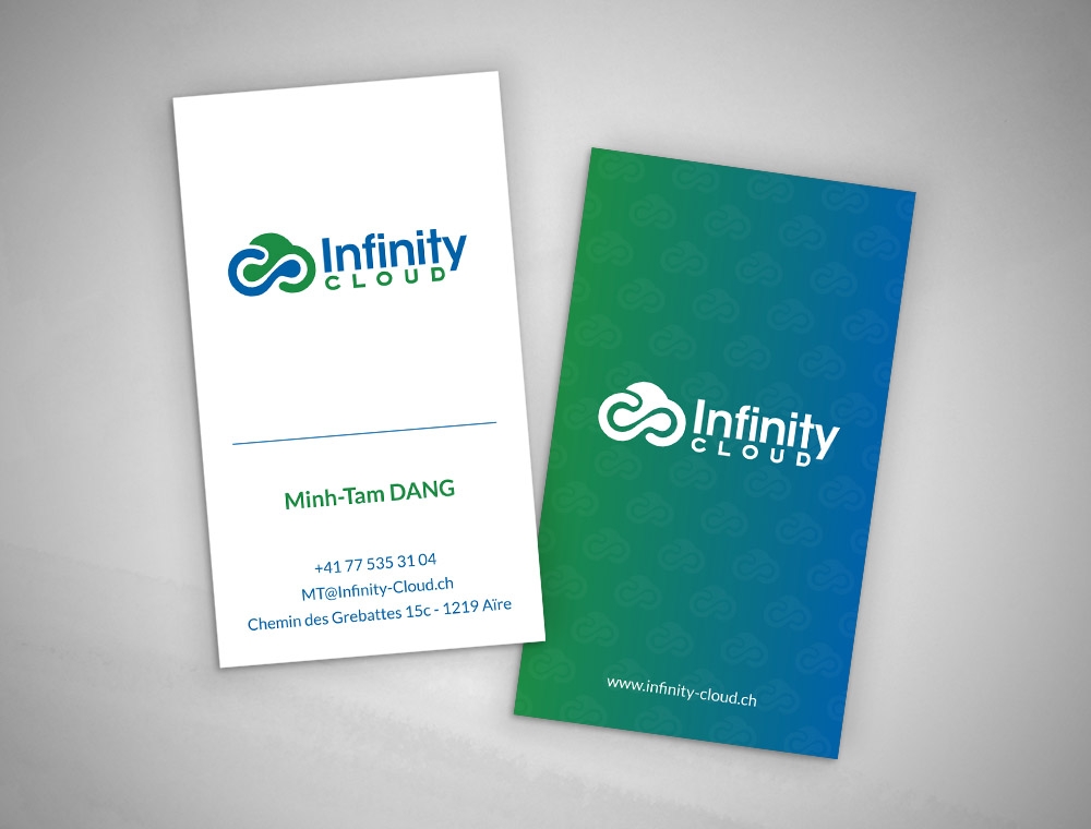 Infinity Cloud logo design by fritsB