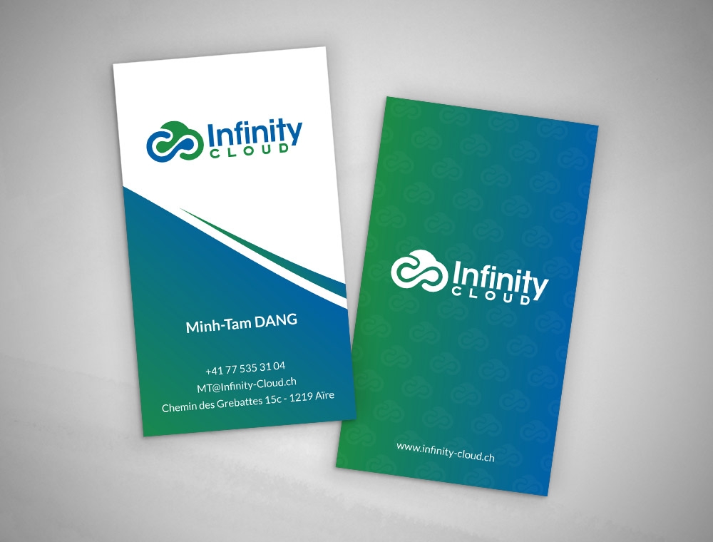 Infinity Cloud logo design by fritsB