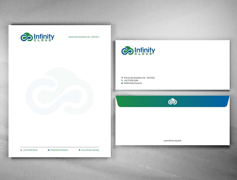 Infinity Cloud logo design by fritsB